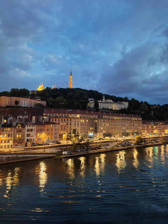 Appartement Haussmannien D'Artiste, Exception, Quai De Saone Balcon+Parking 里昂 外观 照片