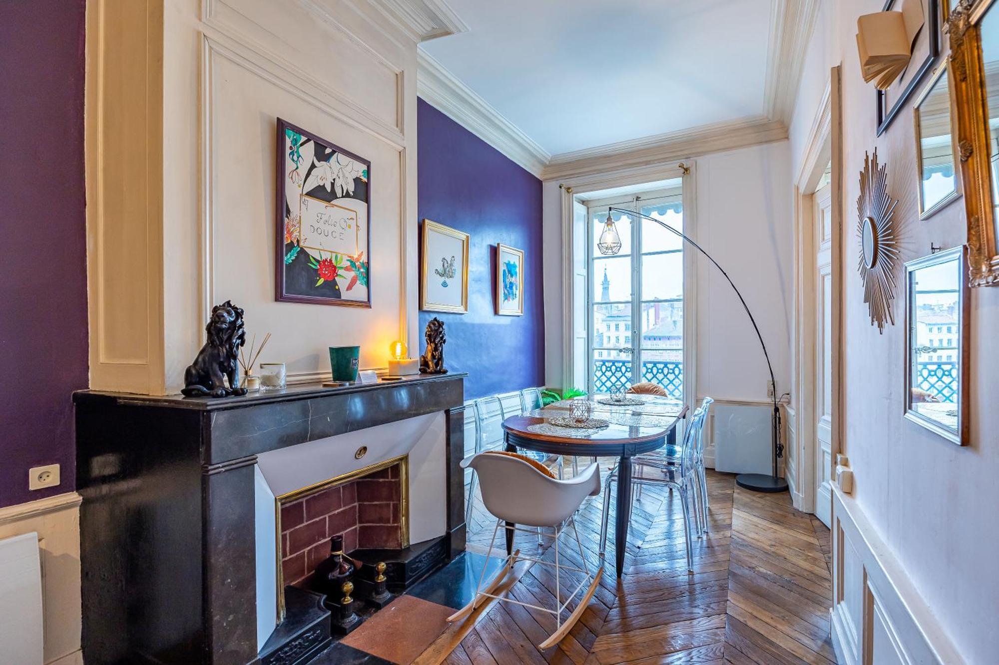 Appartement Haussmannien D'Artiste, Exception, Quai De Saone Balcon+Parking 里昂 外观 照片